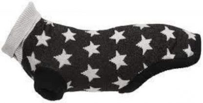 Trixie Stella Bay Pullover - pulóver (fekete/szürke) kutyák részére